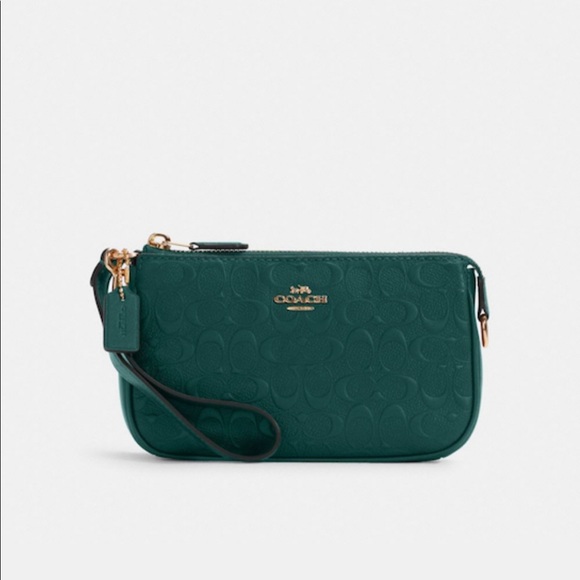 🆕💚💚Coach Nolita 19 Wristlet In Signature Leather💚💚 - Picture 3 of 8